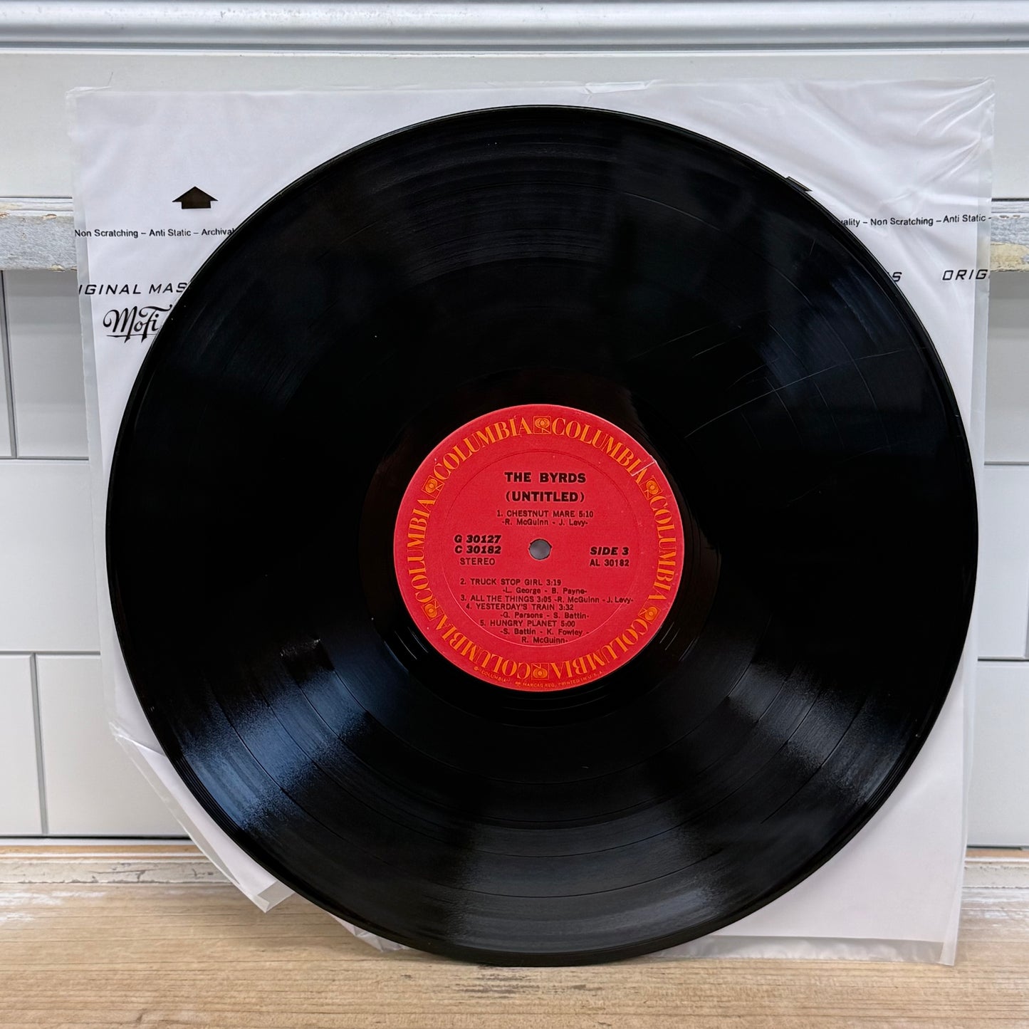 The Byrds Untitled Double Vinyl Record LP 1970 #G 30127 C 30181