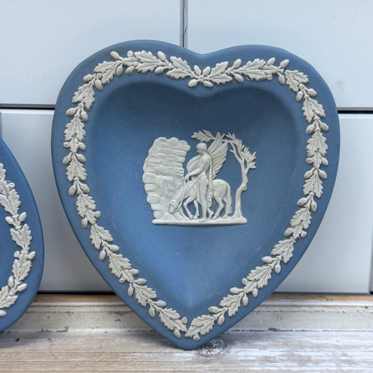 Wedgwood Jasperware Trinket Dishes, Set of 3