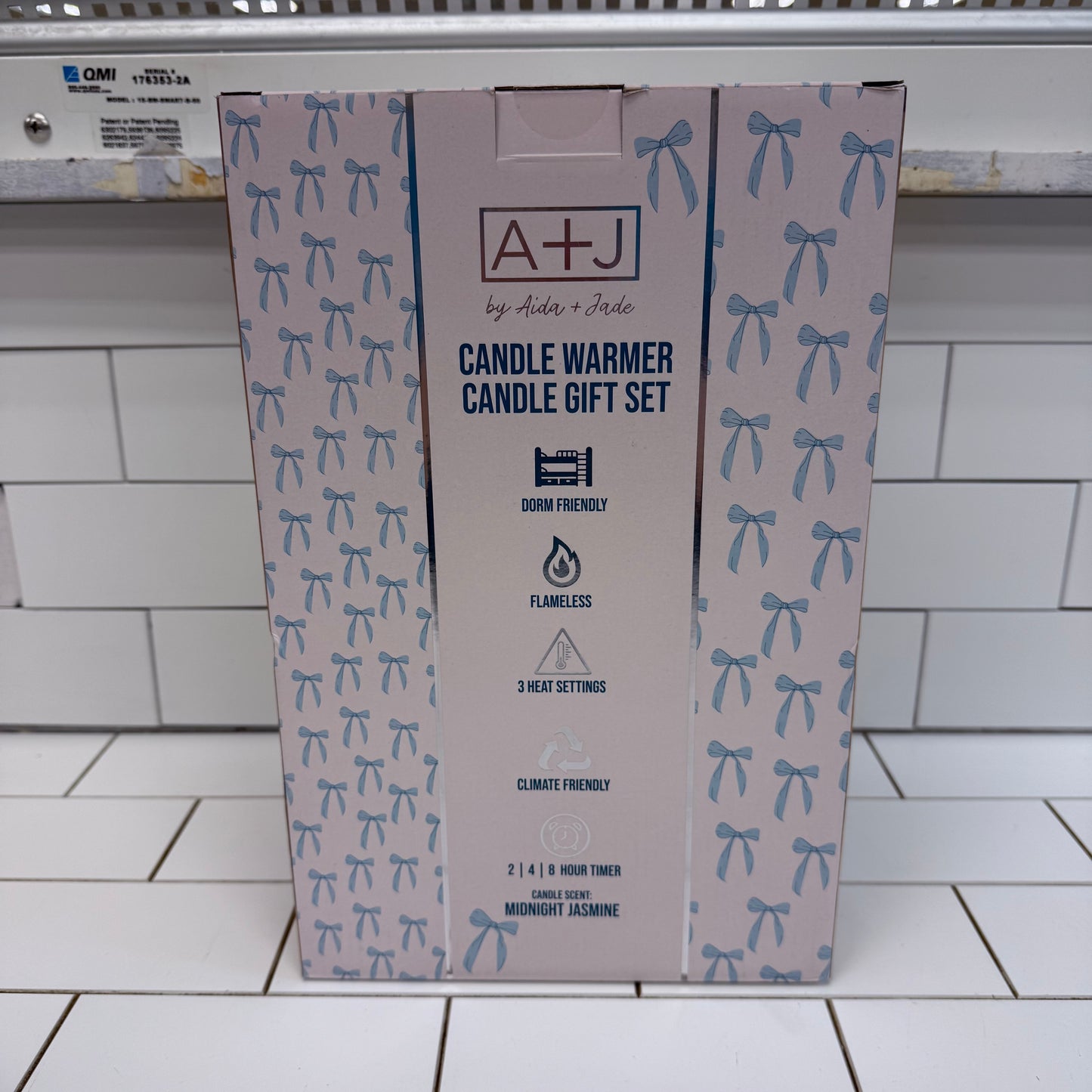 Aida Jade Candle Warmer Gift Set Midnight Jasmine