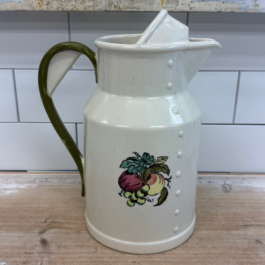 Metlox Poppytrail Pitcher Mid-Century