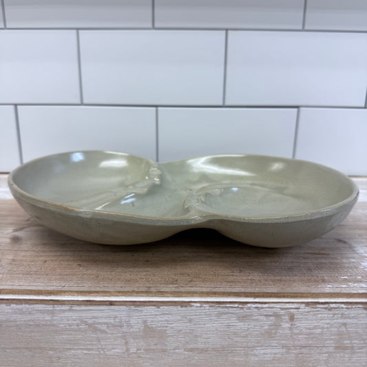McCoy Pottery Divided Dish