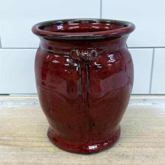 Renee Altman Signed 2001 Studio Pottery Vase Glazed