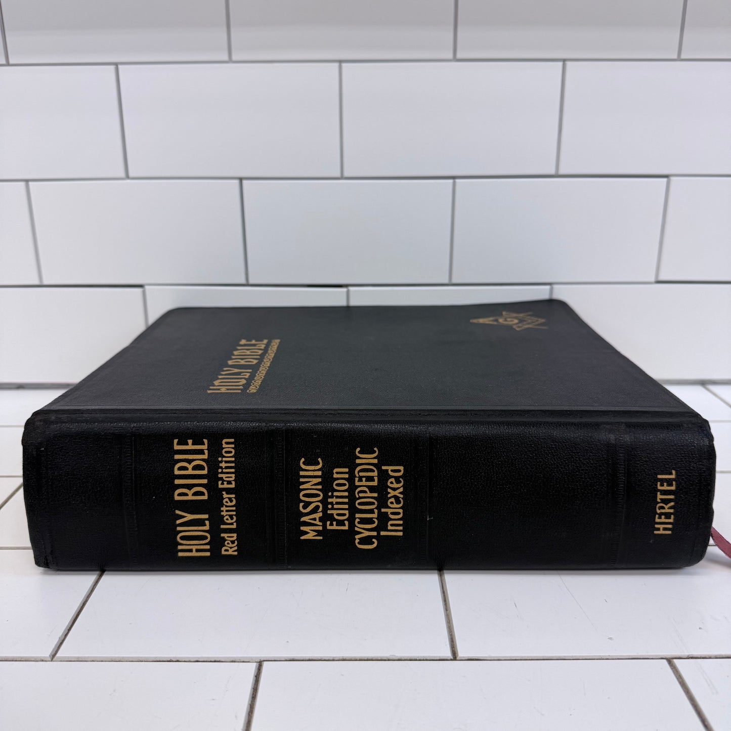 Hertel Masonic Edition King James Holy Bible 1951 edition