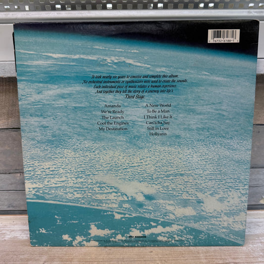 Boston Third Stage Vinyl Record, 1986