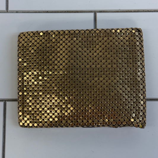 Whiting & Davis Gold Mesh Wallet 1960s
