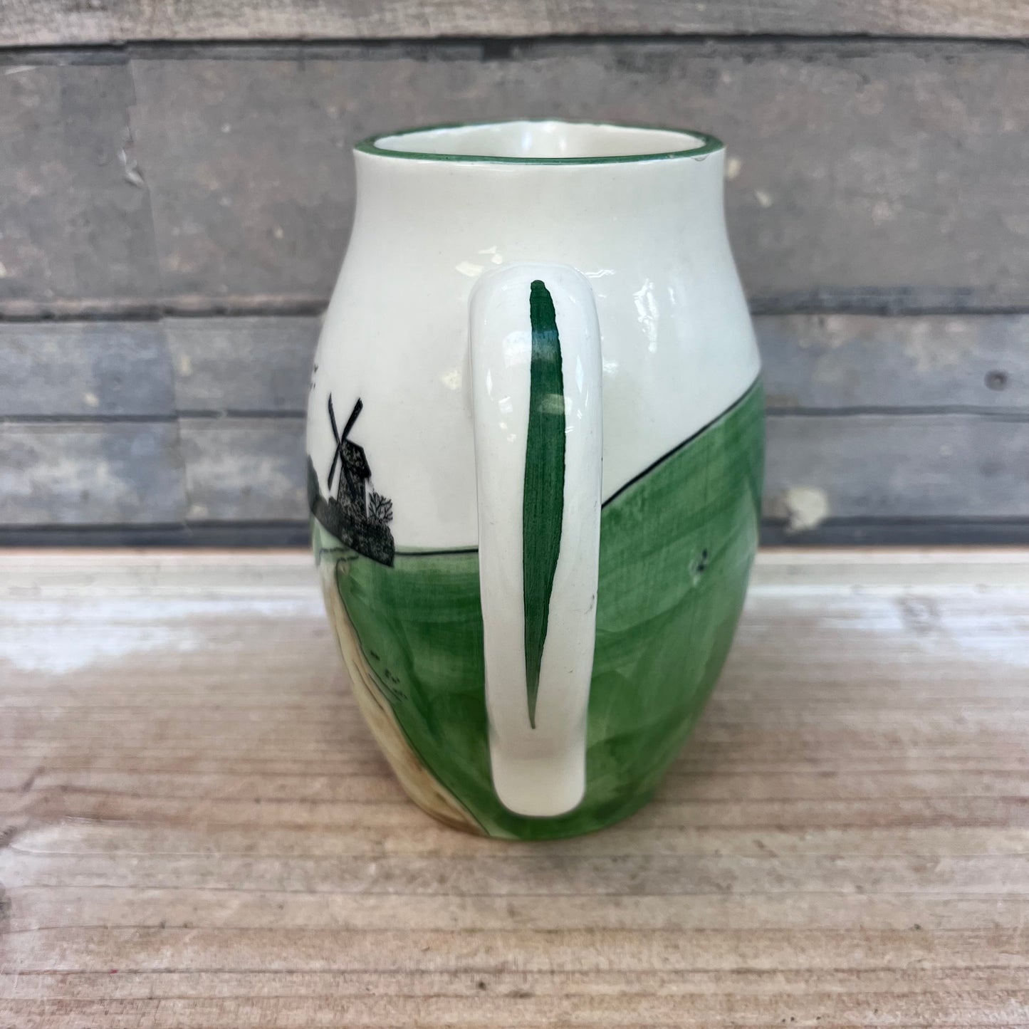 G.S. Zell Hand Painted Ceramic Pitcher