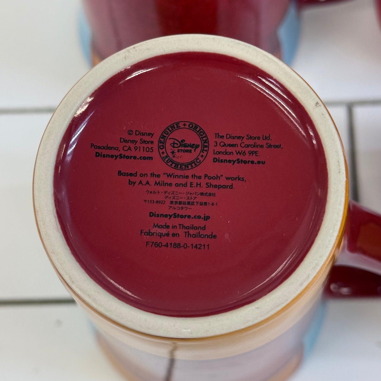 Disney Store Winnie the Pooh Piglet Mug Selection