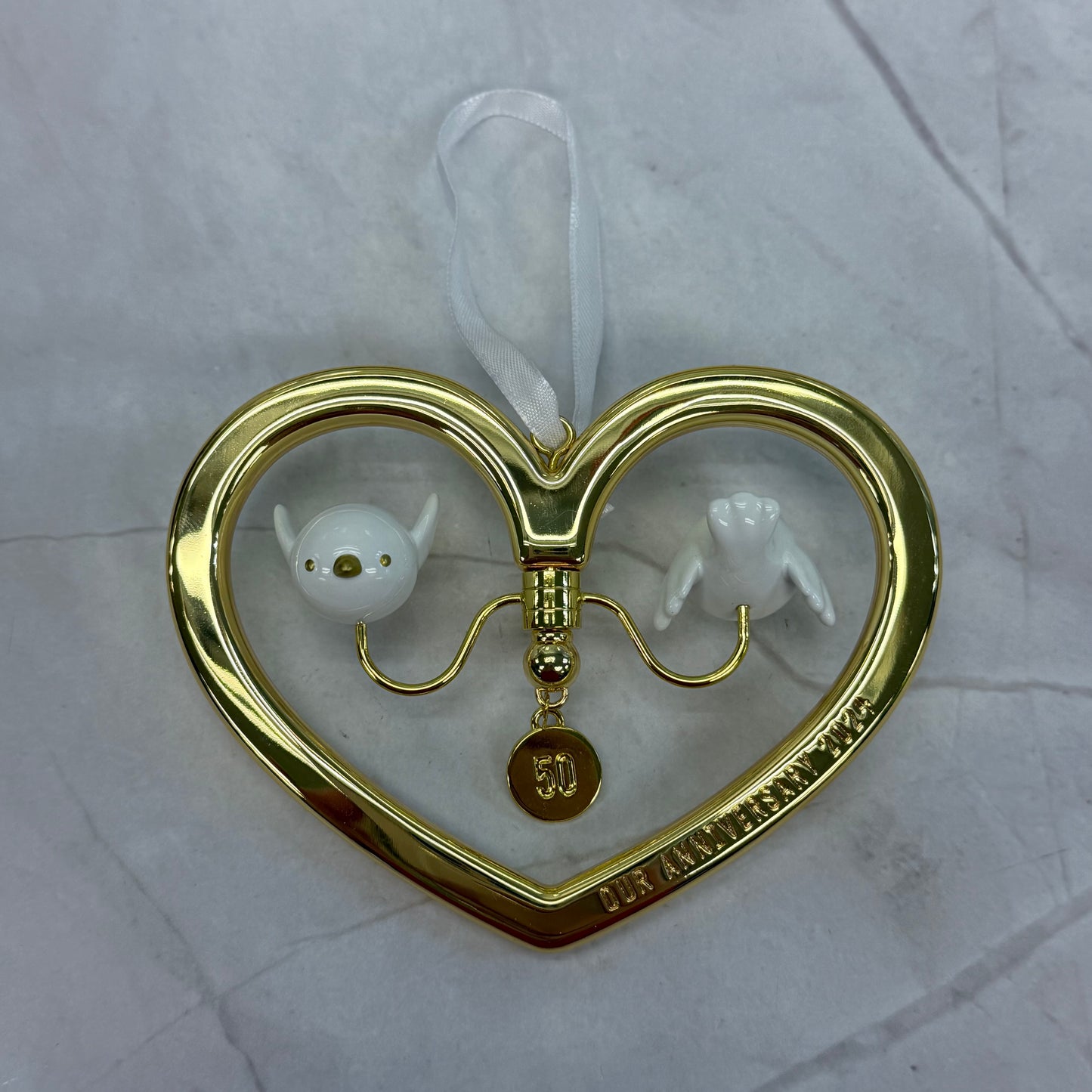 Hallmark Our Anniversary Ornament 2024, Metal