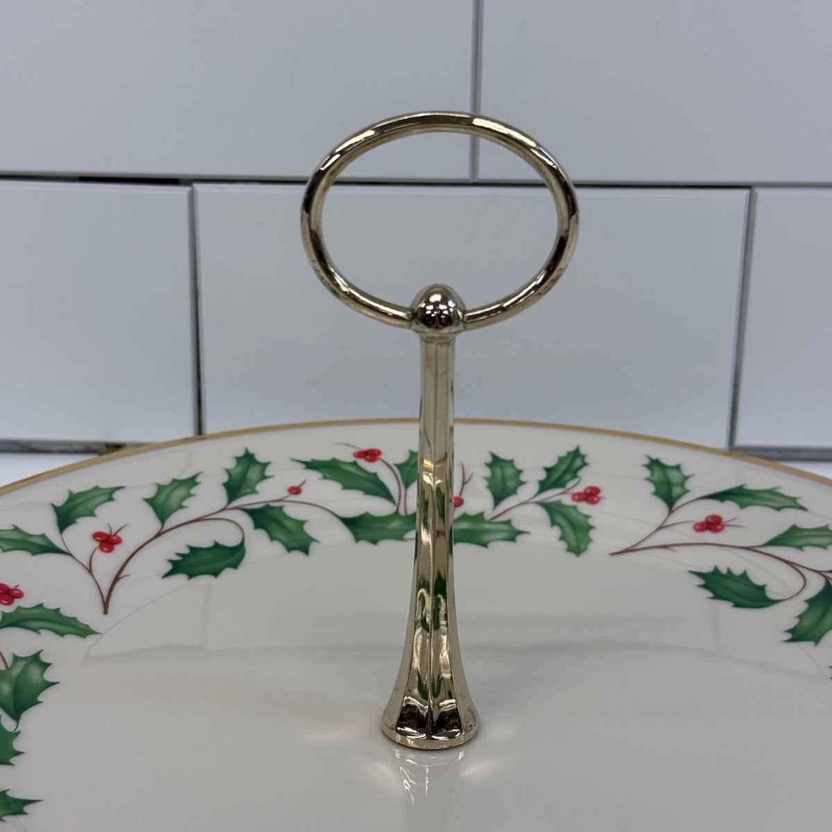 Lenox Holiday Holly Berry Serving Bowls Plate Mugs Selection