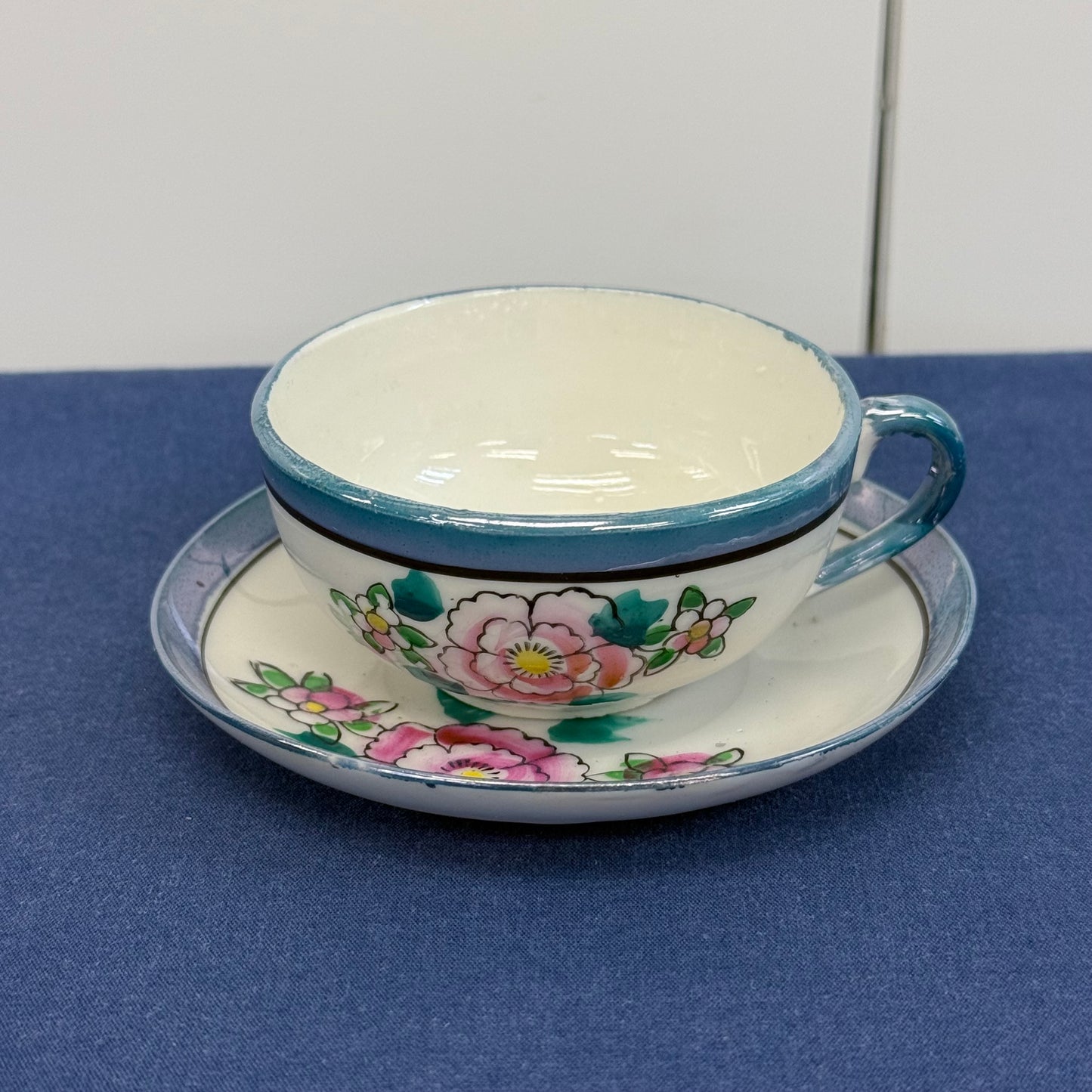 Japanese Lusterware Children's Tea Set Porcelain 22 Pieces