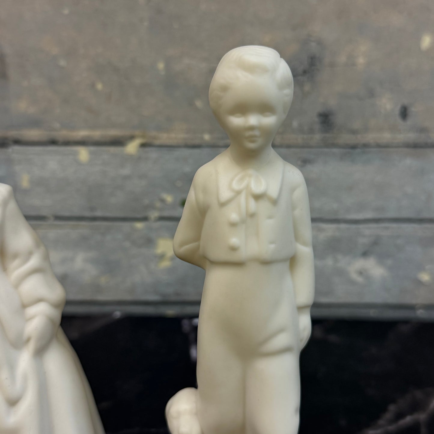 House of Litz Kathie & Donnie Bisque Figurines, Set of 2
