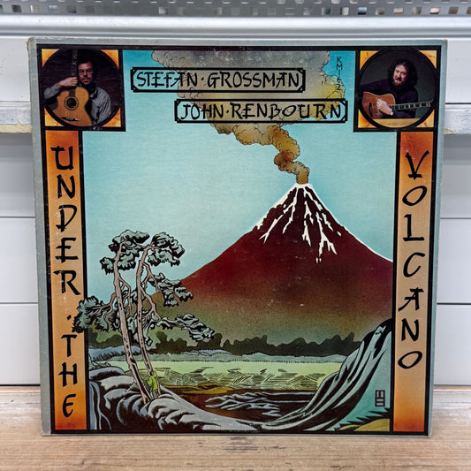 John Renbourn & Stefan Grossman Under the Volcano LP 1st Pressing 1979 KM162