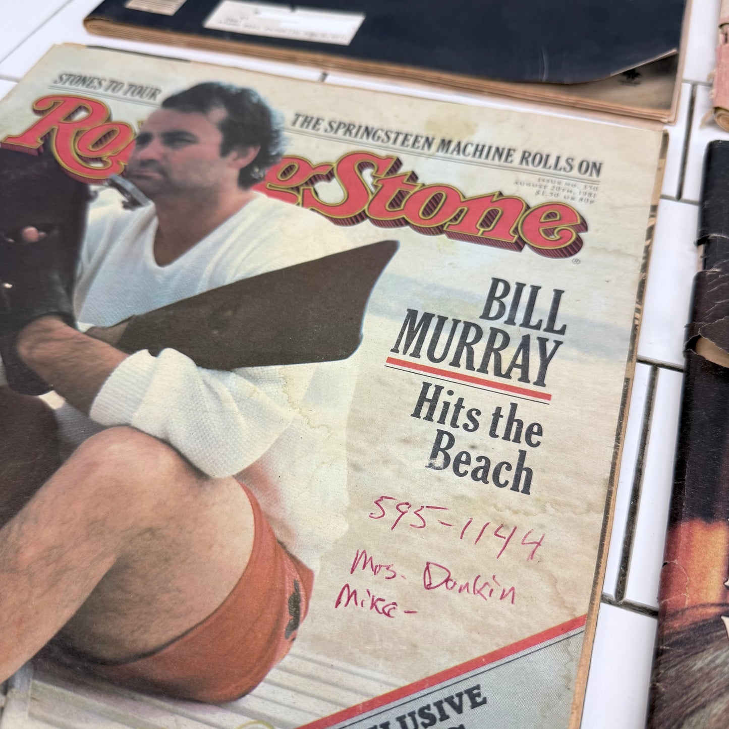 Rolling Stone Magazines Lot of 24 Vintage Issues 1981-1984