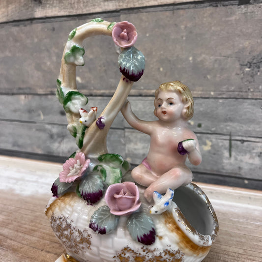 Ucagco Hand Painted Porcelain Figurine, 1930s