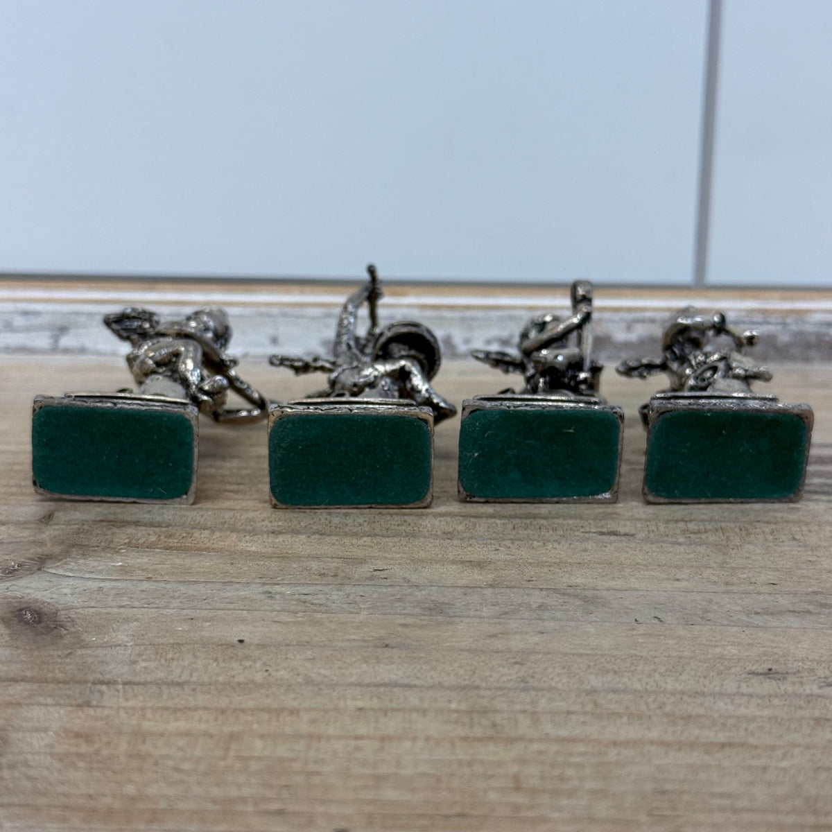 Angel Musician Place Card Holders Set of 4 Boxed Cherubs