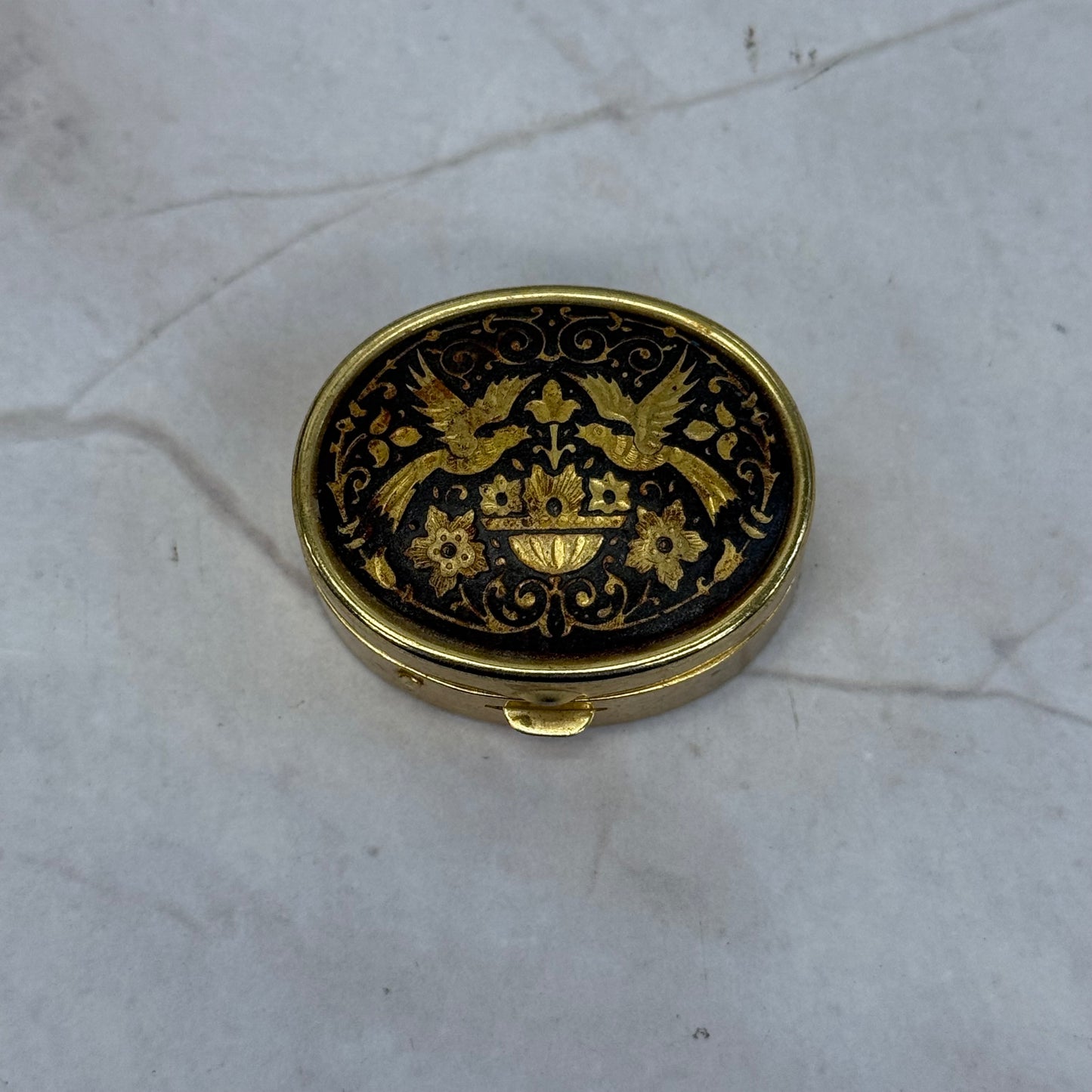 Enameled Metal Trinket Box Selection