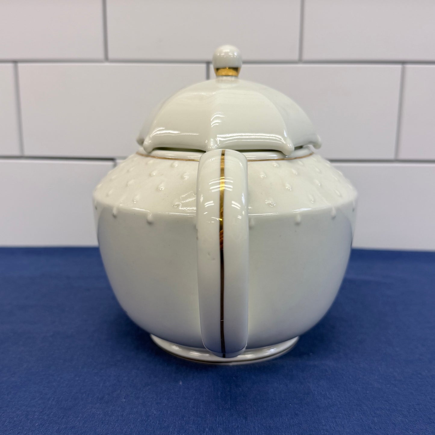 Danbury Mint Hummel Stormy Weather Porcelain Tea Set