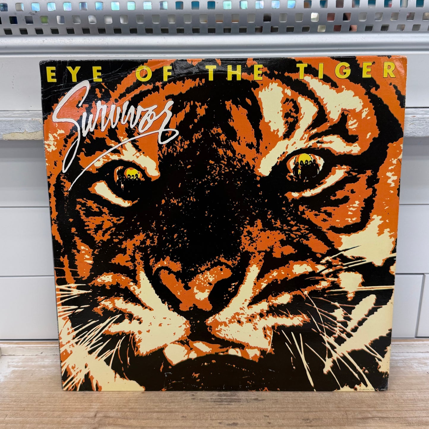 Survivor Eye of the Tiger Vinyl Record 1982 #FZ 38062
