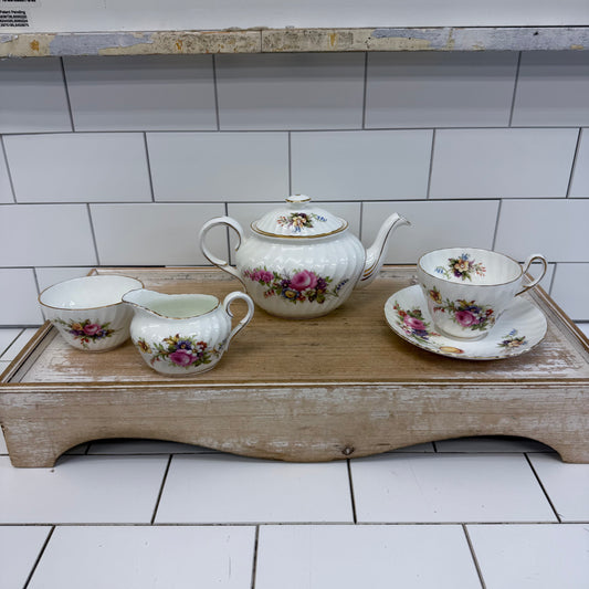 E.B. Foley Devonshire Bone China Tea Set English Country