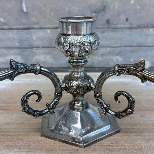 Towle William Adams Silver Plated Candle Holder