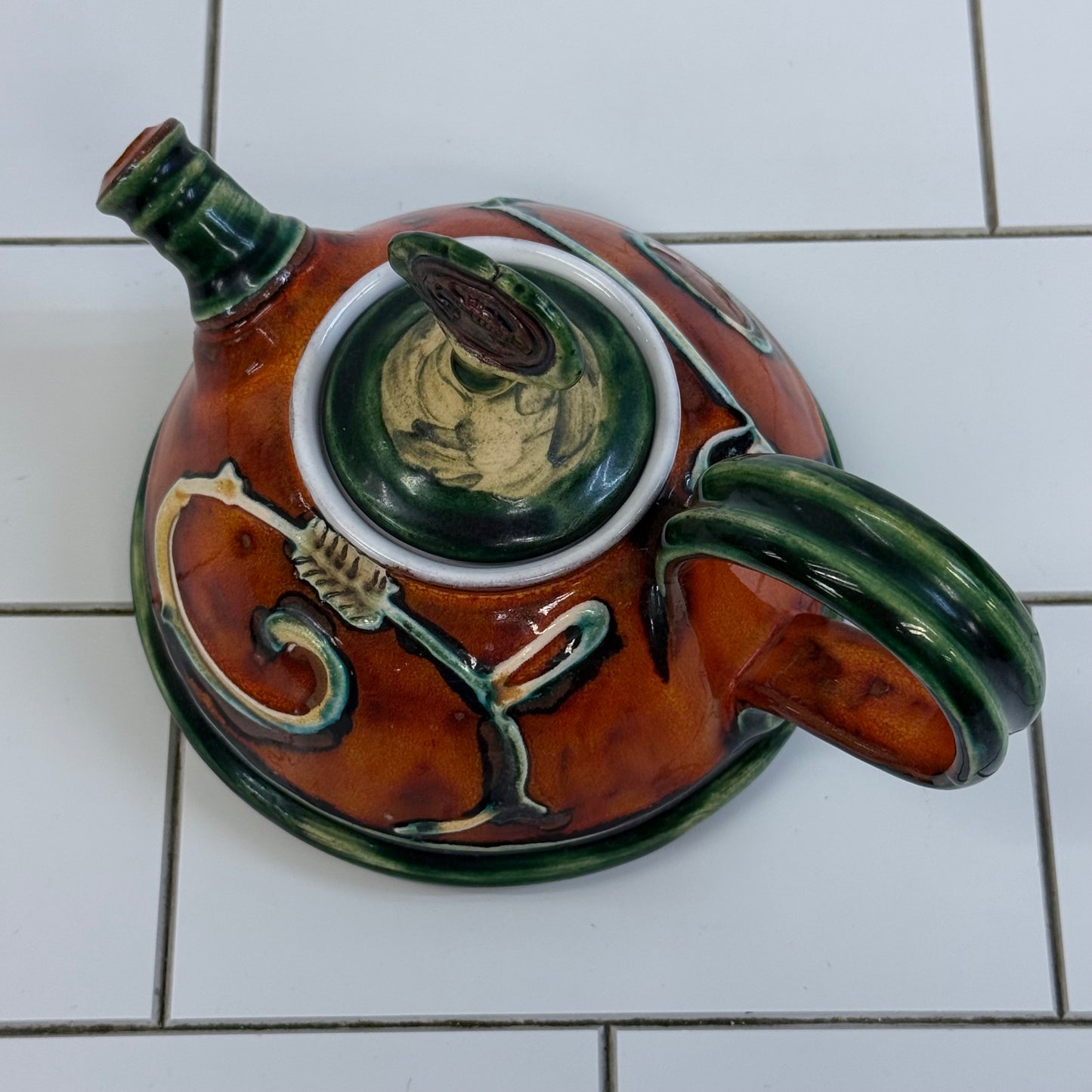 Danko Studio Pottery Teapot Rare Handmade