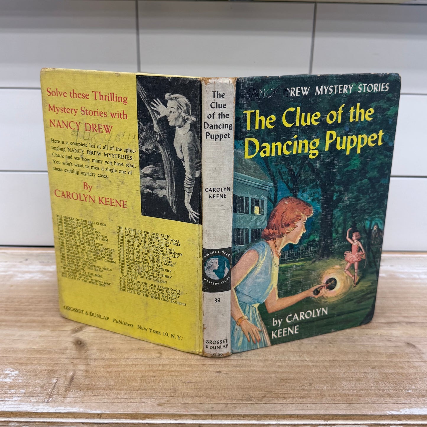 Vintage Nancy Drew Books Set of 6 By Carolyn Keene