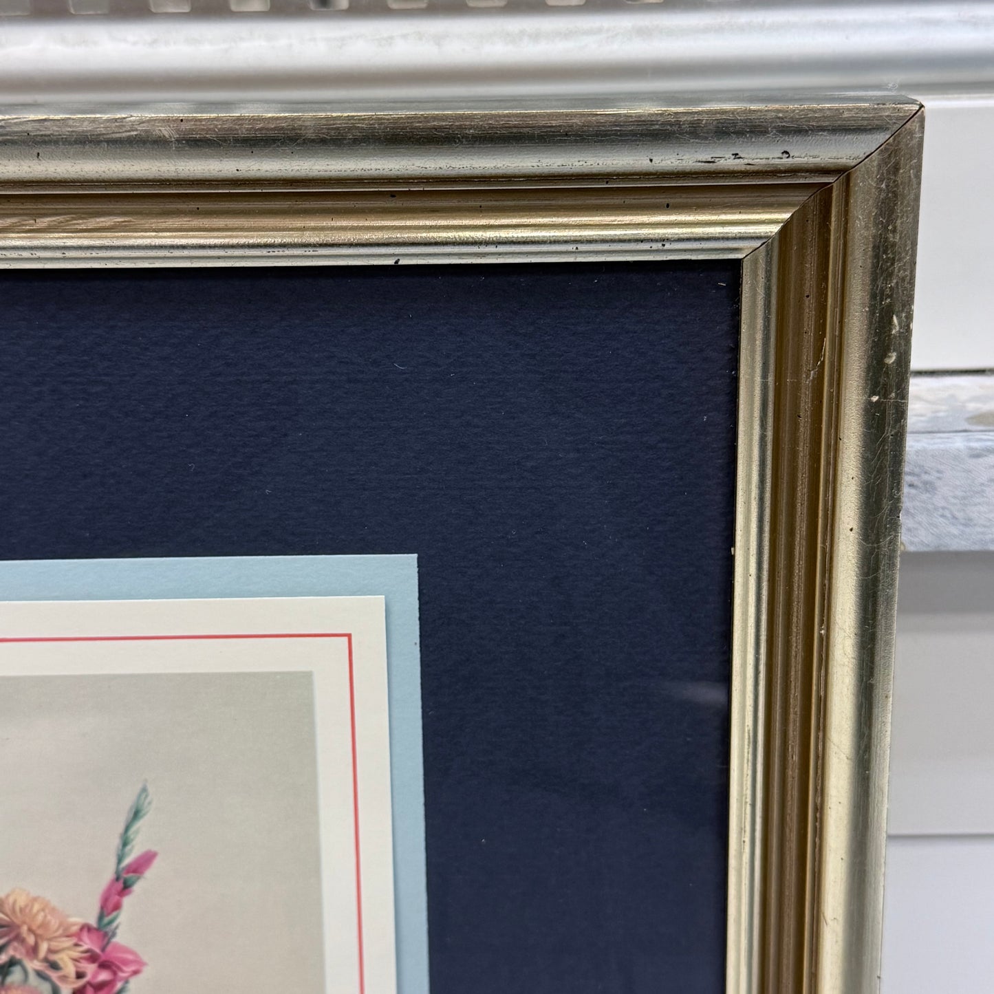 Floral Bouquet Peter Bianchi Lithograph Set of 2 Vintage 1976