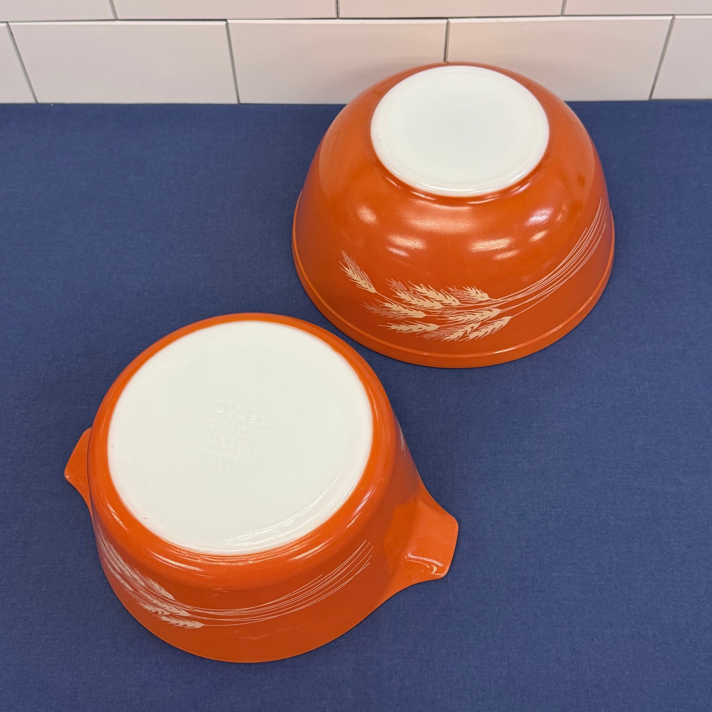 Pyrex Autumn Harvest Mixing Bowl & Casserole Set of 2