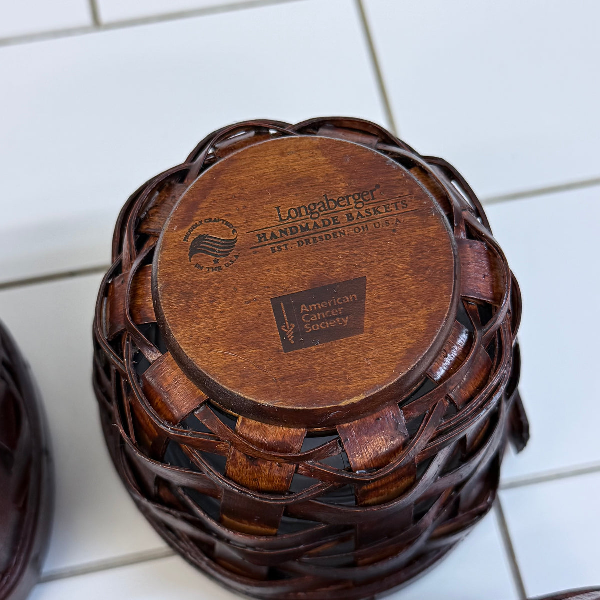 Longaberger Basket Signed Selection