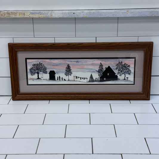 M. Frey Lithograph Signed Numbered Americana Art