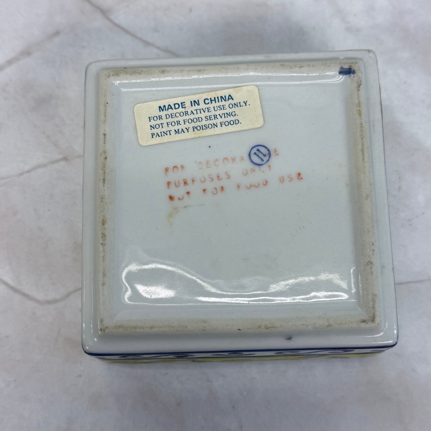 Chinoiserie Trinket Box Lot of 4