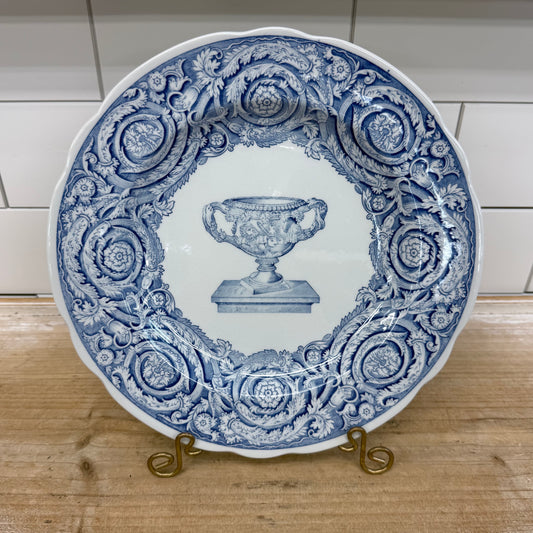 Spode Blue Room Warwick Vase Blue and White Plate