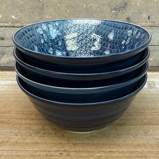 Japanese Arita Ware Bowls, Set of 4 1980s