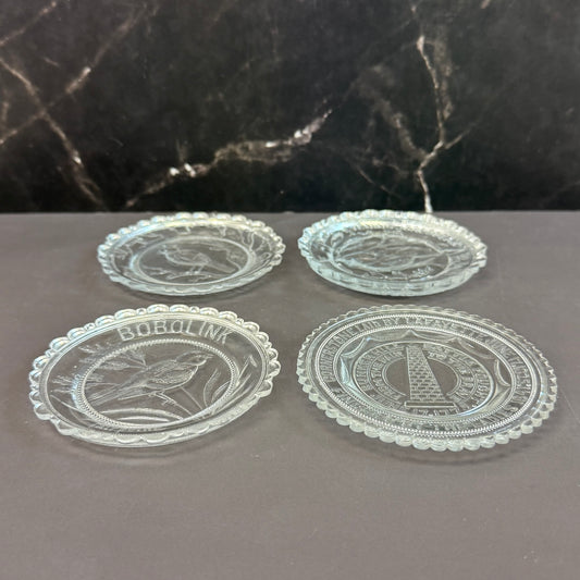 Pairpoint Pressed Glass Cup Plate Selection