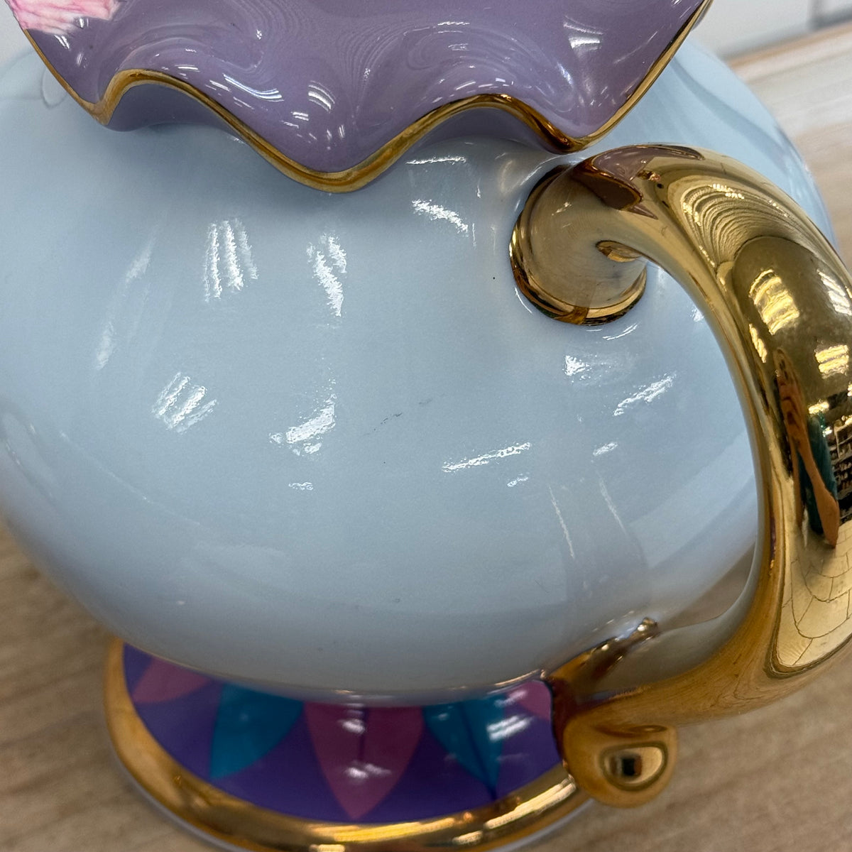 Tokyo Disneyland Mrs. Potts & Chip Porcelain Tea Set of 3