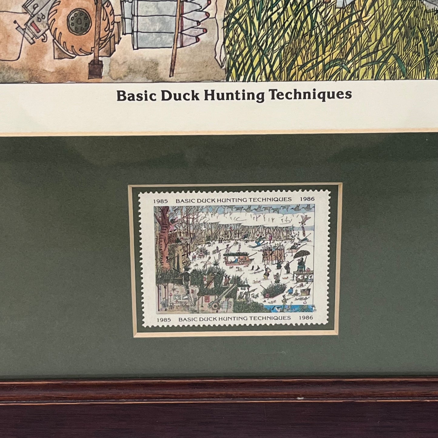 Bruce Johnson Basic Duck Hunting Techniques Signed, 1985