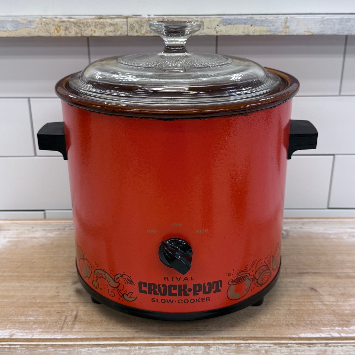 Rival Crock-Pot Slow Cooker 3.5 Qt Vintage 1970s