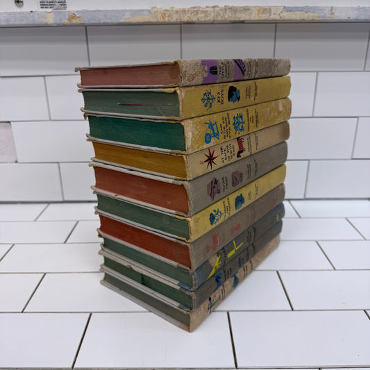 Doubleday Junior Deluxe Editions Book Set of 10 Vintage 1950s