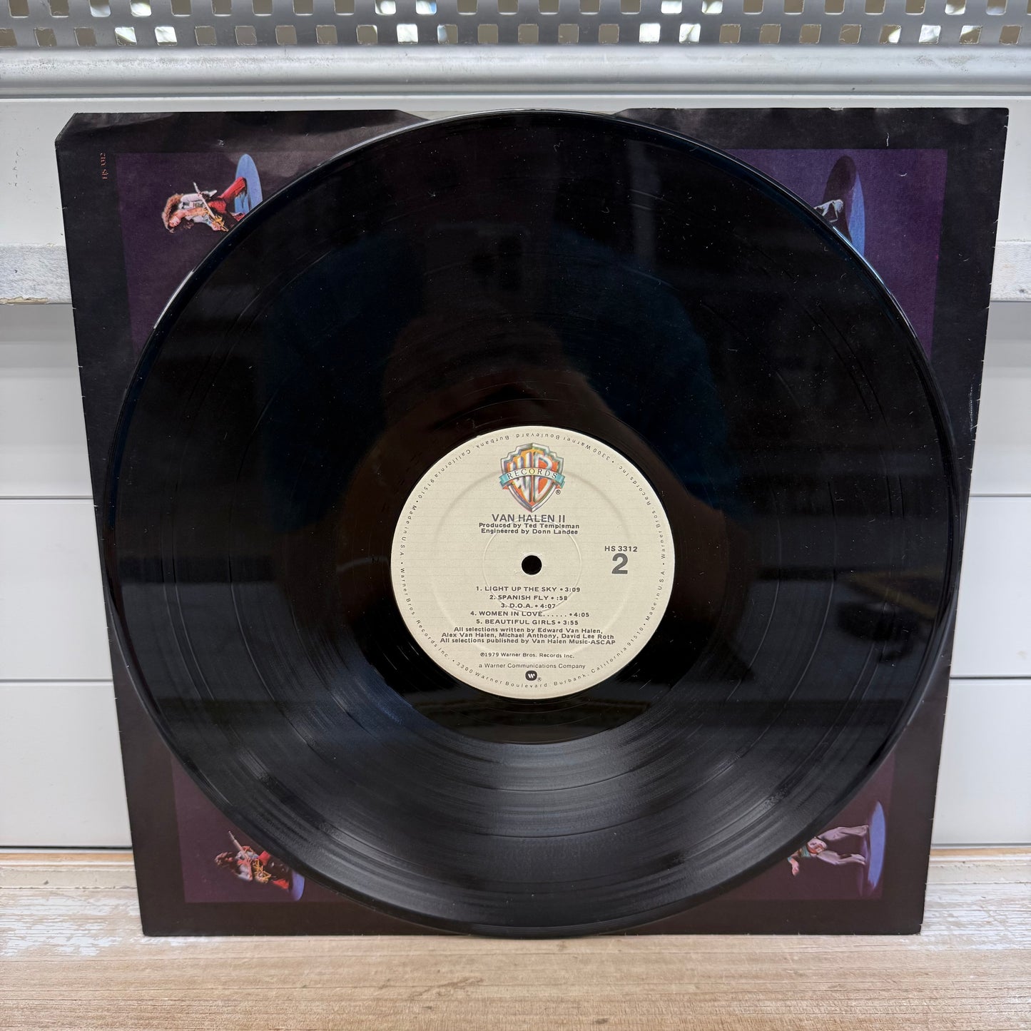 Van Halen II Vinyl Record, 1979