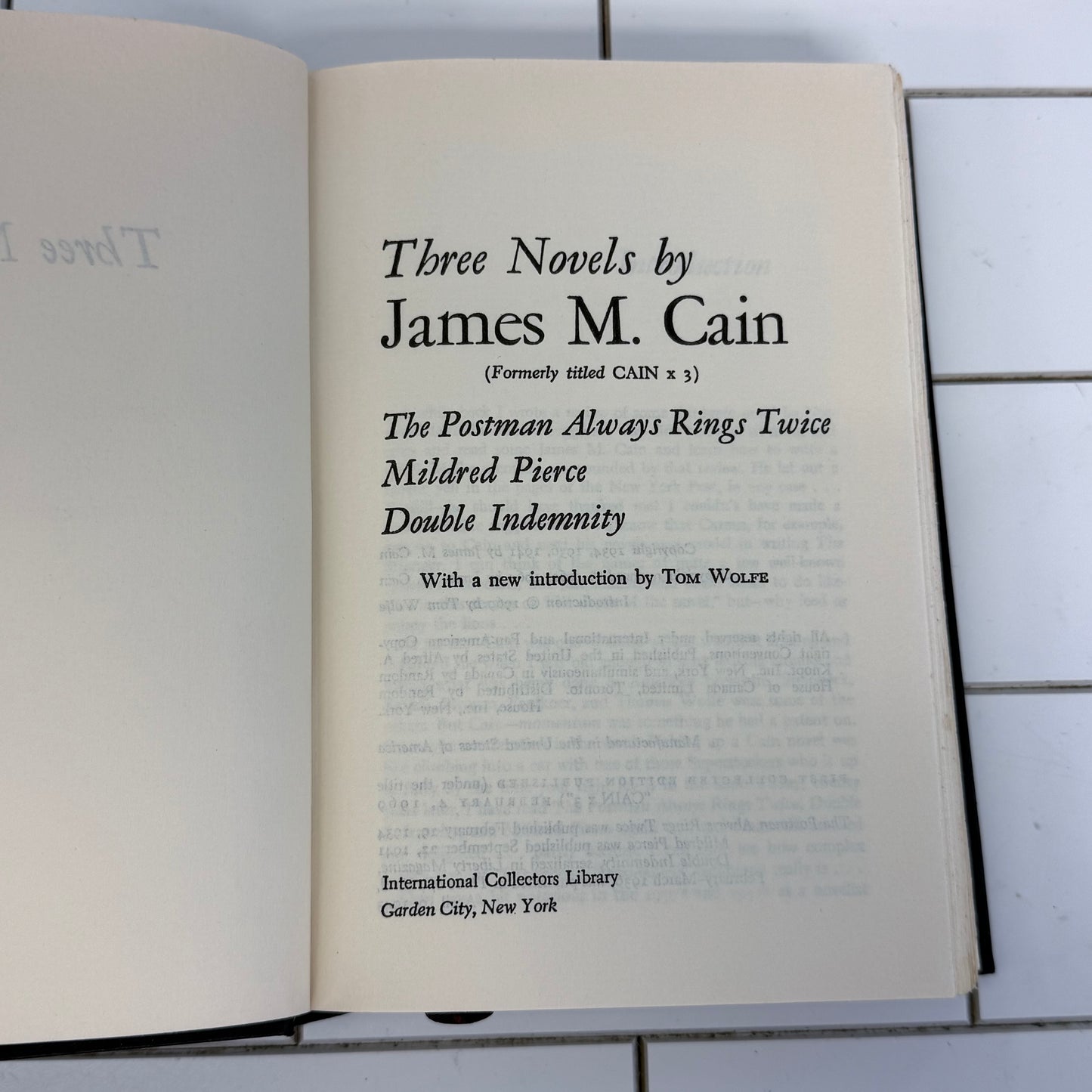 International Collectors Library Classic Hardback Book Selection
