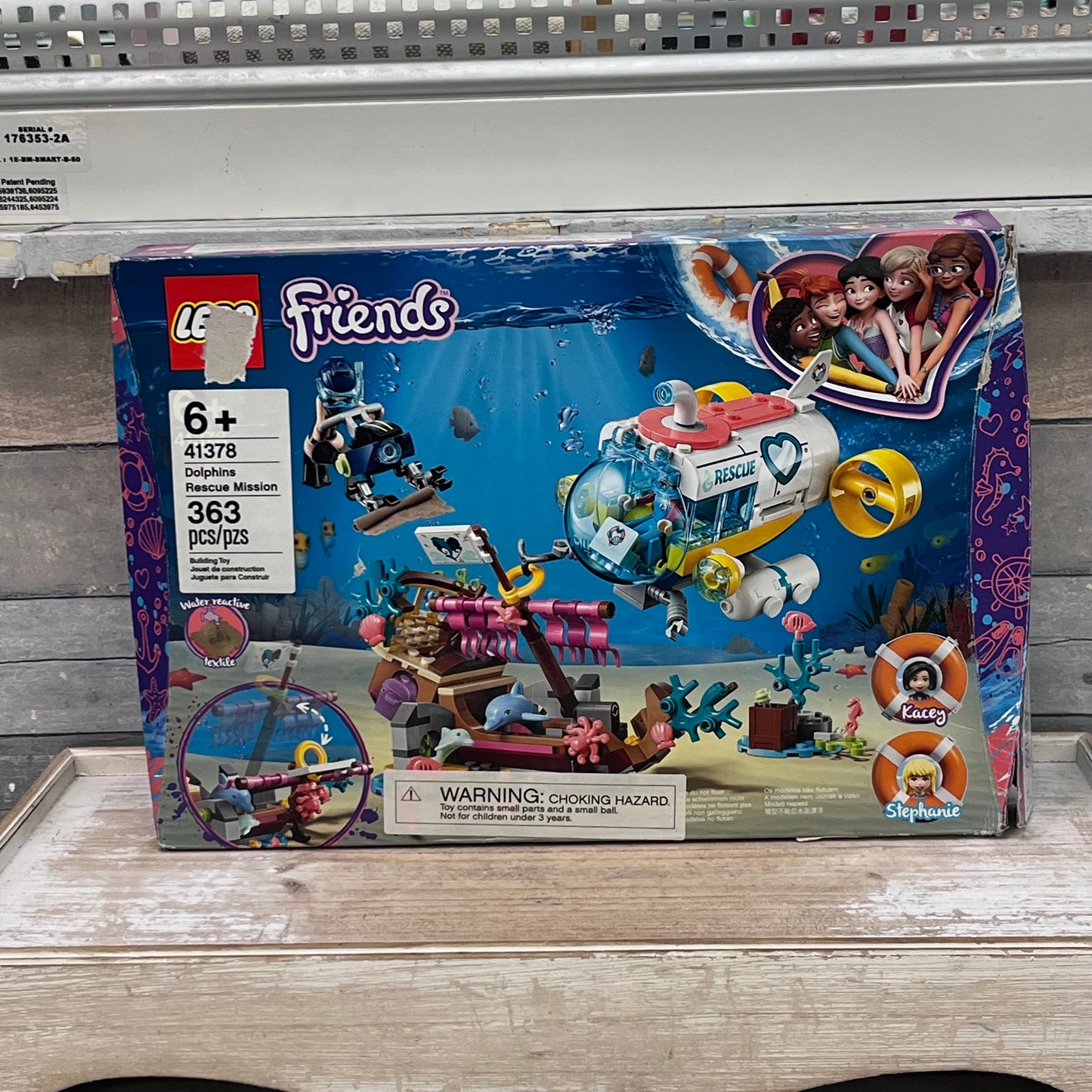 Lego Friends Dolphin Rescue Mission Building Set in Box, #41378
