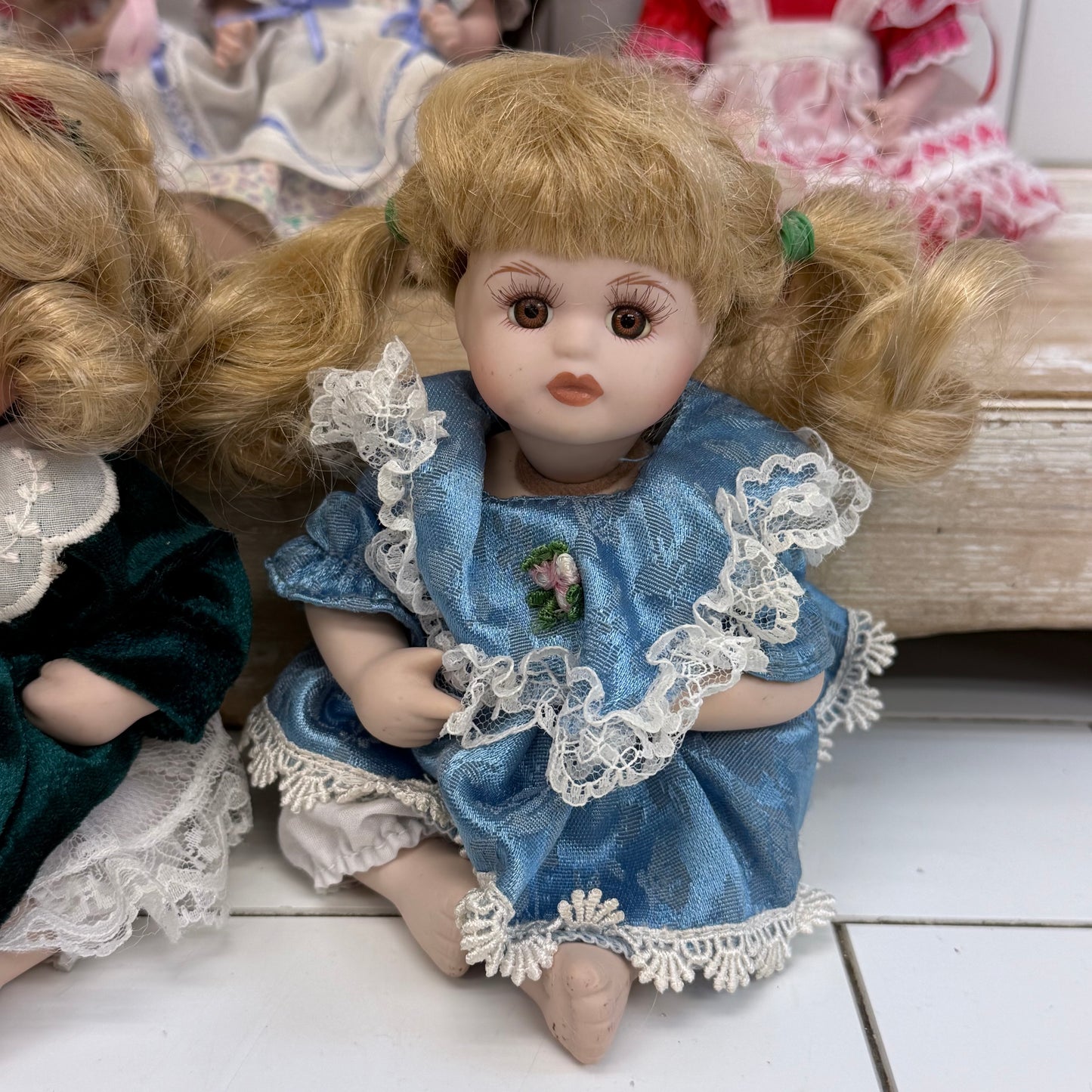 SFBJ Paris Dolls & McField Porcelain Set of 5