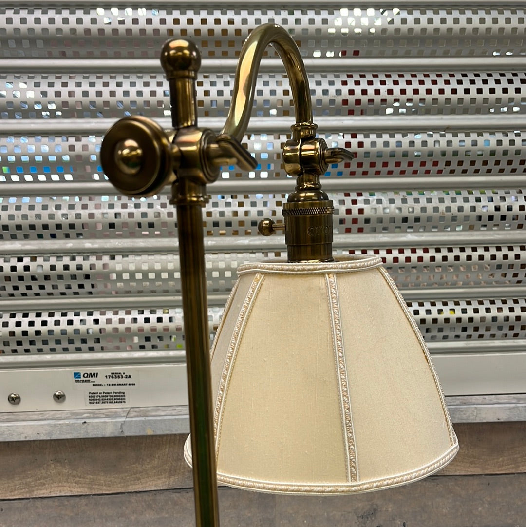 Vintage Quoizel Brass Desk Lamp