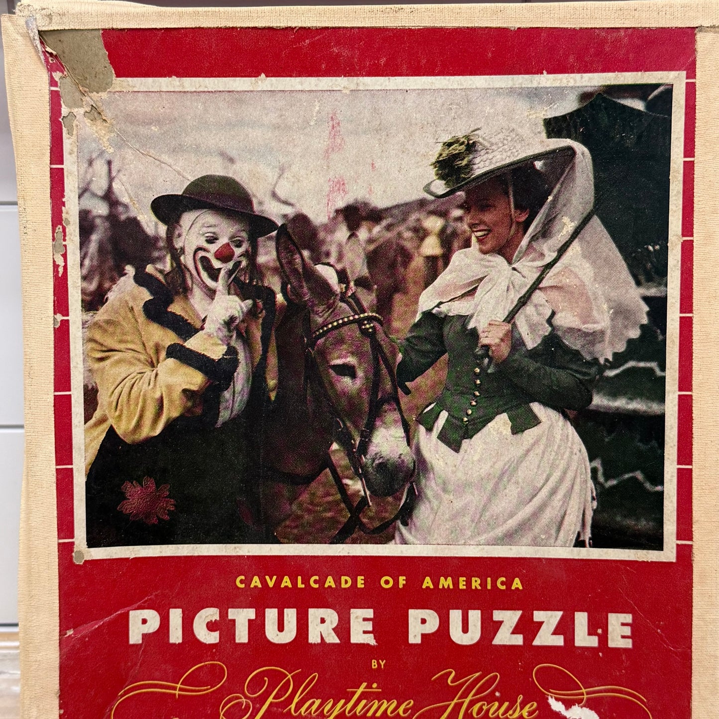 Vintage Jigsaw Puzzle Lot Collectible Vintage Set of 3