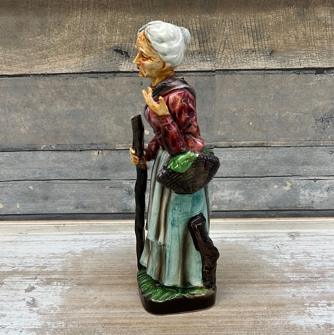 Vintage Wales Porcelain Figurines, Set of 2