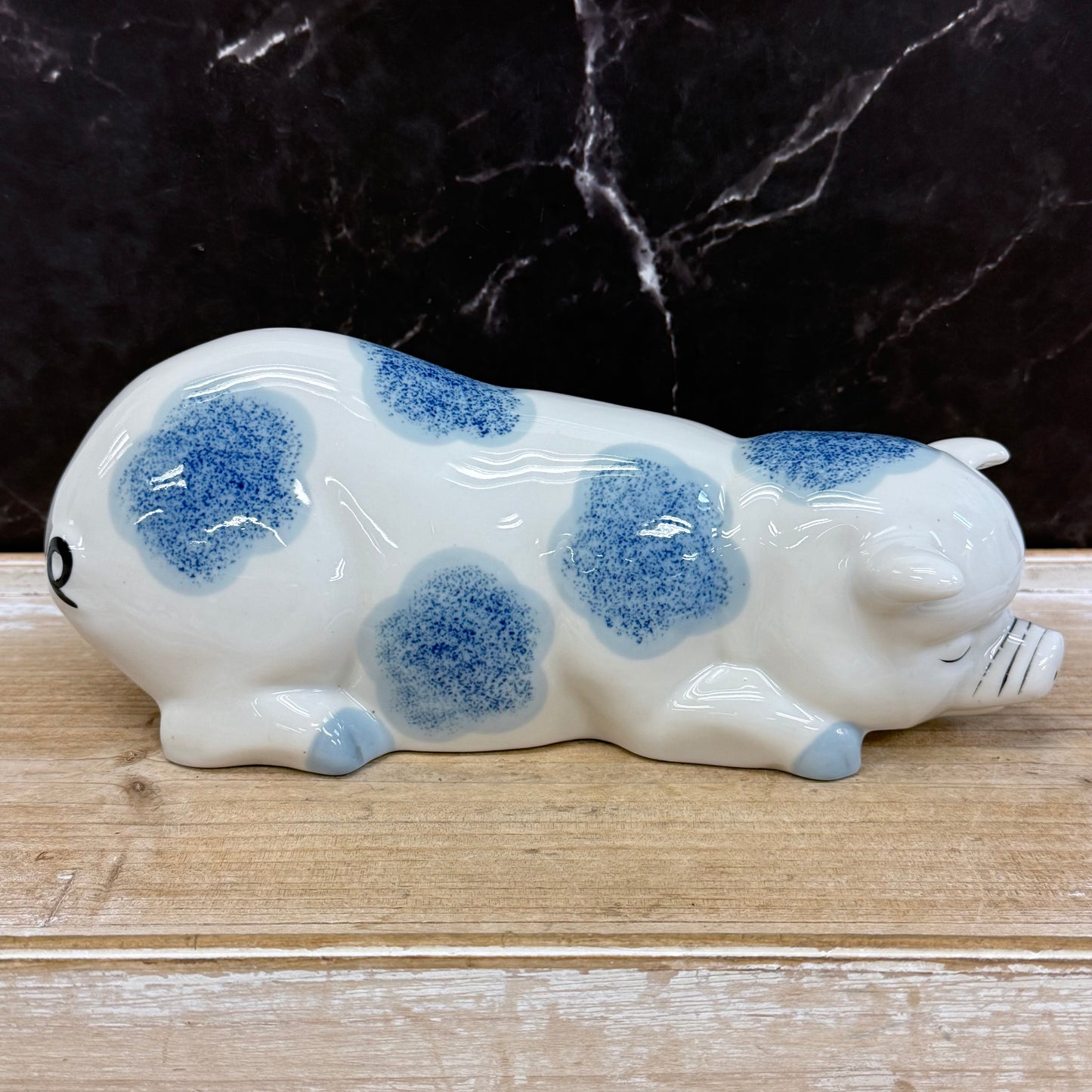 Flambro Pig Figurine Countryside Collection 1980s