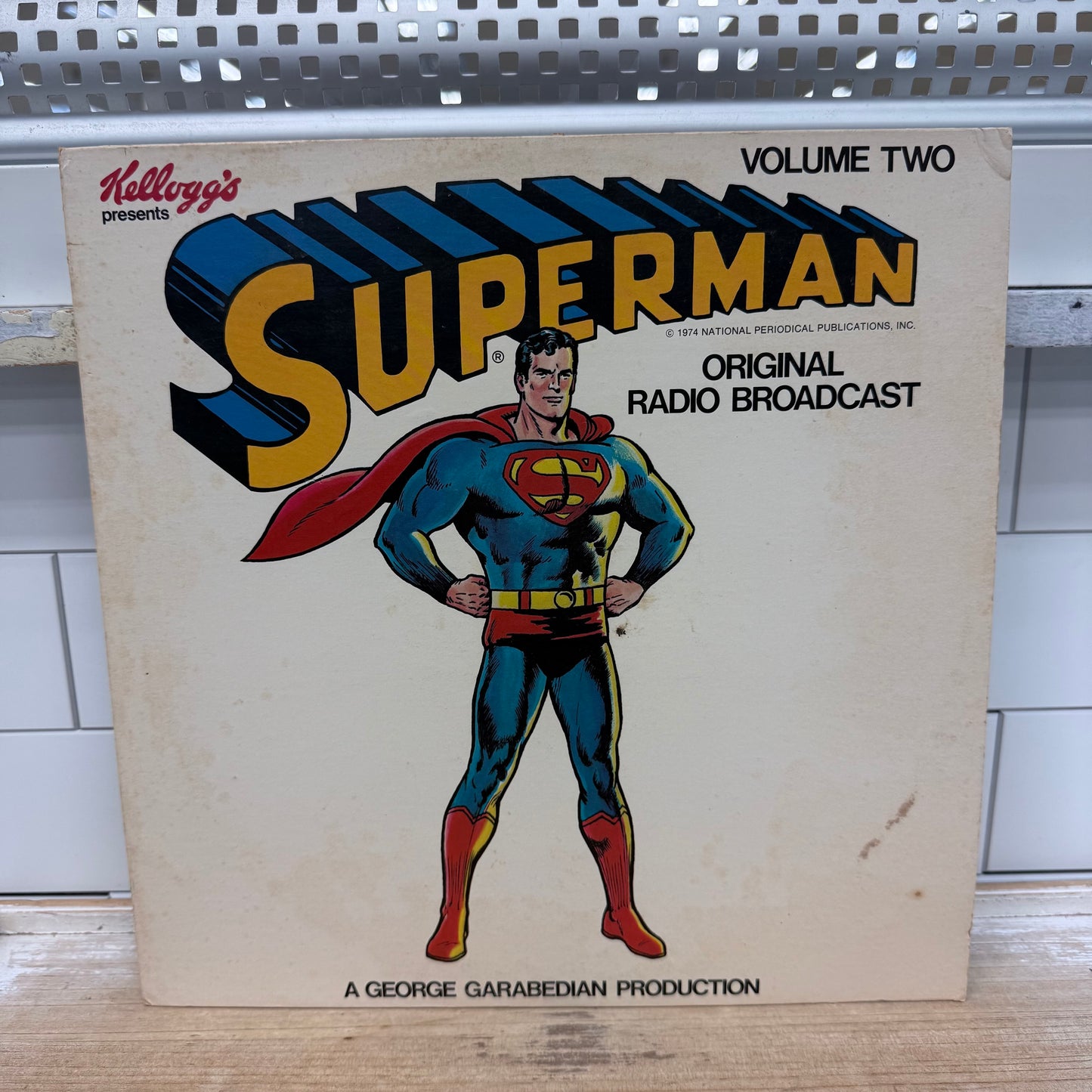 Kellogg’s Superman Radio Broadcast Vinyl Volumes 2-4 1974 #677