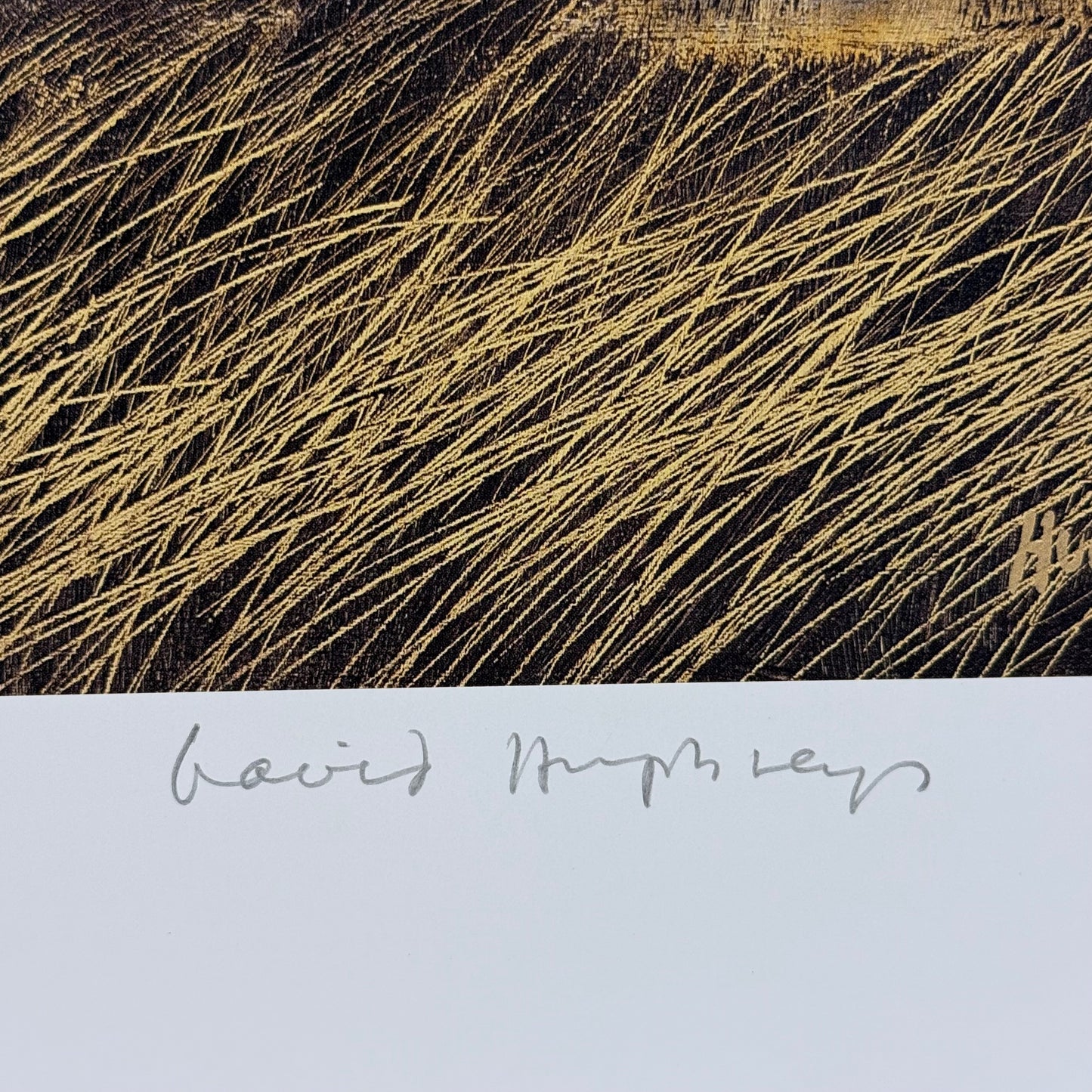 David Humphreys Eigg Signed Numbered Limited Edition Art Print 20/100