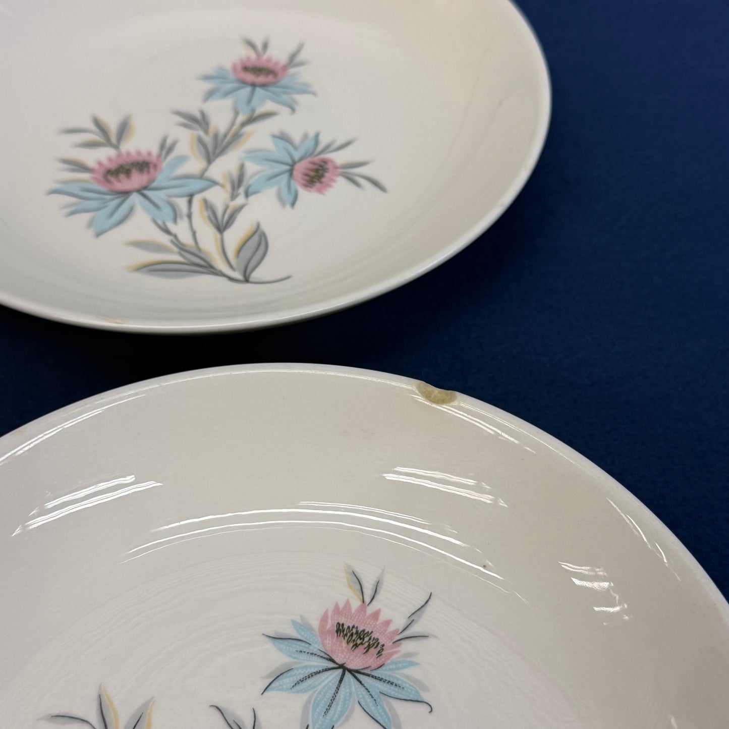 Steubenville Pottery Fairlane Plate & Bowl, Serves 4