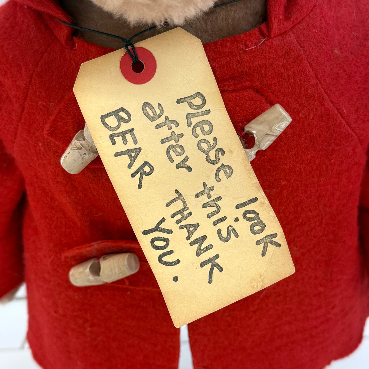Eden Toys Paddington Bear Plush Vintage 1975